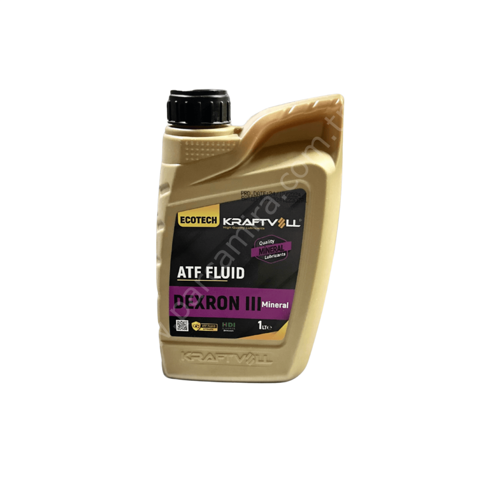 Atf Dexron III Mineral Ecotech 1lt. Kırmızı - KRAFTVOLL 17014005