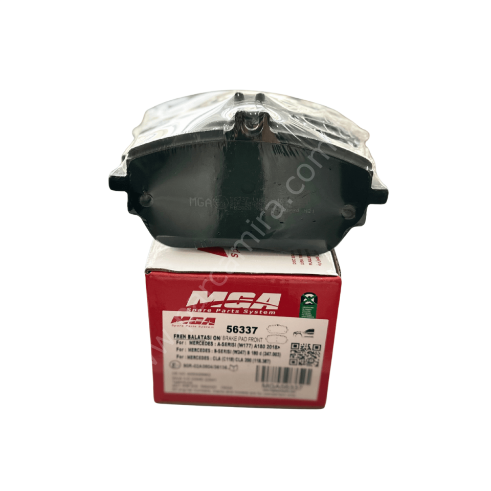 Ön Fren Balatası - Mercedes A Serisi W177, B Serisi W247, CLA Serisi W118 MGA 56337 / A0004205103