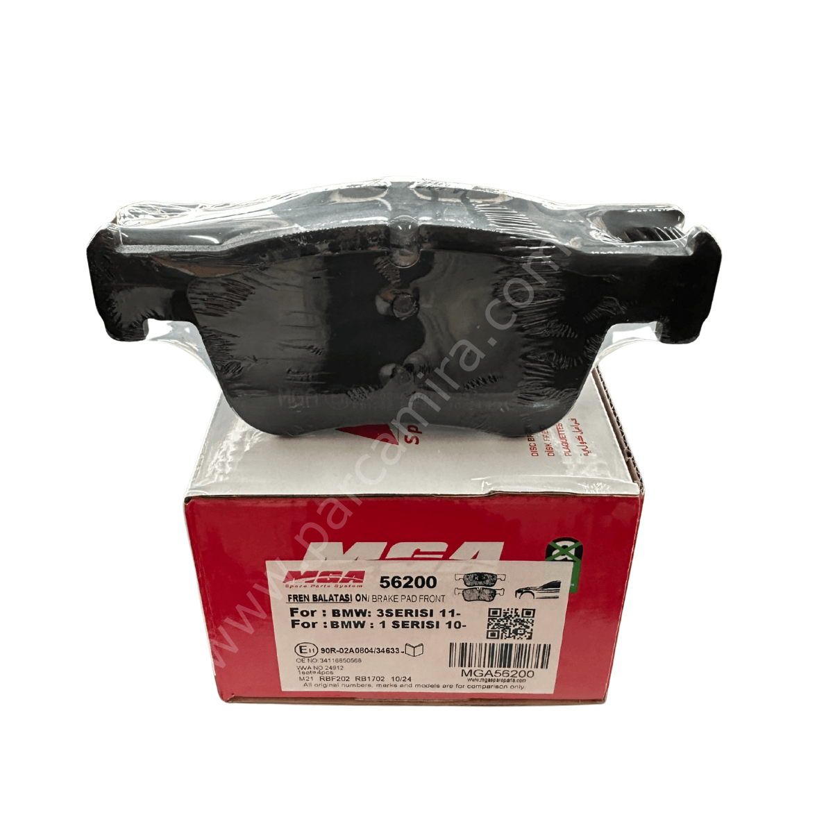 Ön Fren Balatası - BMW F20-F30-F32-F36 / 2550601 MGA-56200 / 34106884243