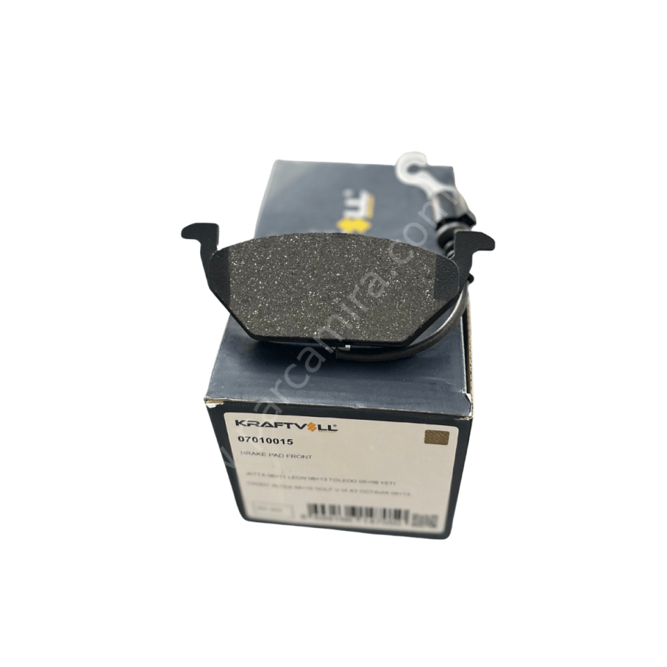 Ön Fren Balatası - VW Caddy, Seat Altea 2004>2015, Golf V, VI, Skoda Octavia 2004>2013, KRAFTVOLL 07010015 /  1J0698151D
