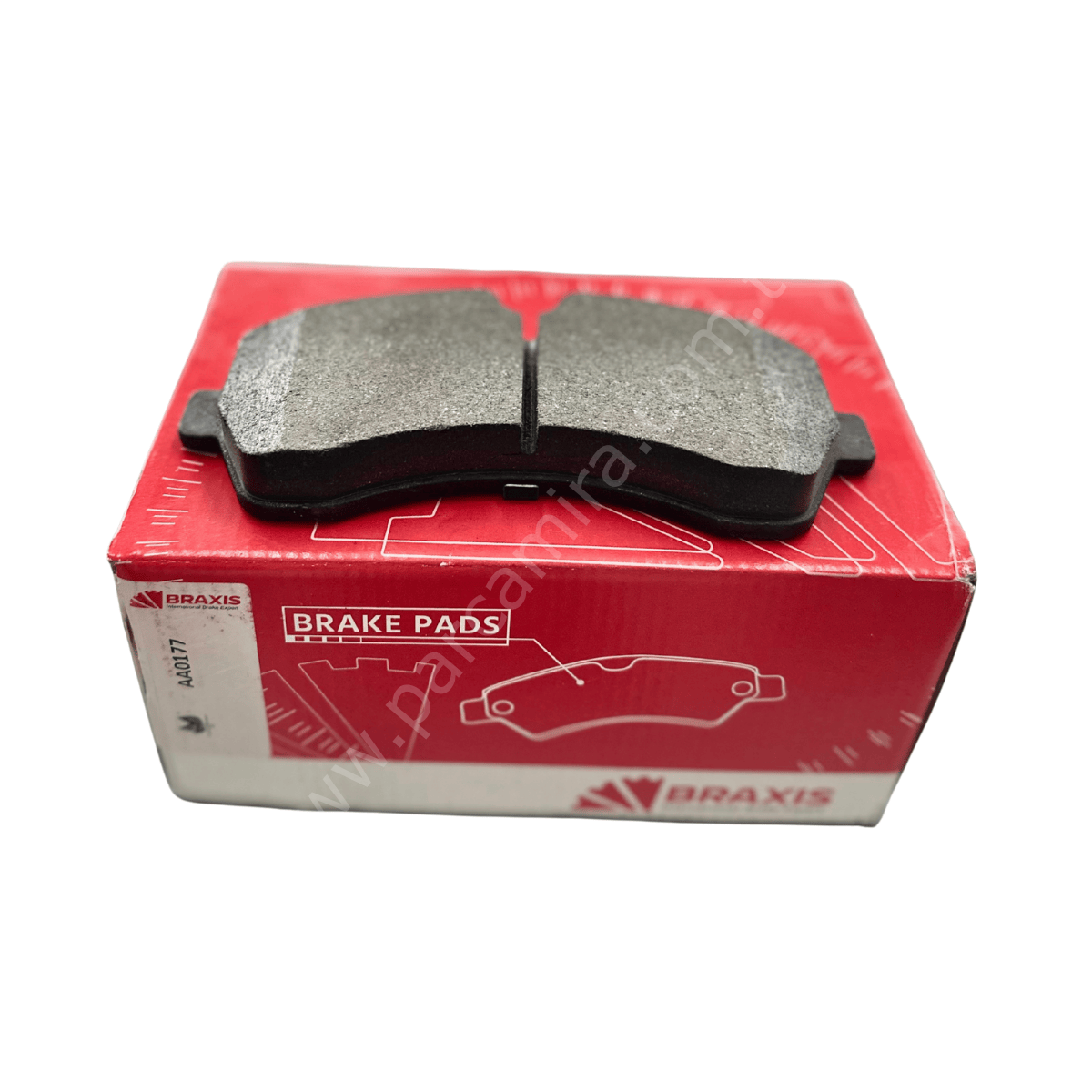 Ön Fren Balatası - Mercedes Sprinter W906 2006> W907 910 2018> VW Crafter 2006>2016 BRAXIS AA0177 / A0044206820