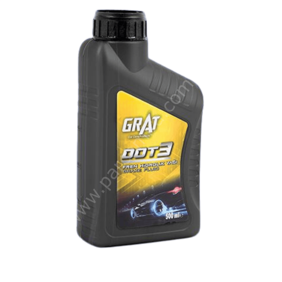 Fren Hidrolik Yağı - DOT 3 500 ml. - GRAT 600003