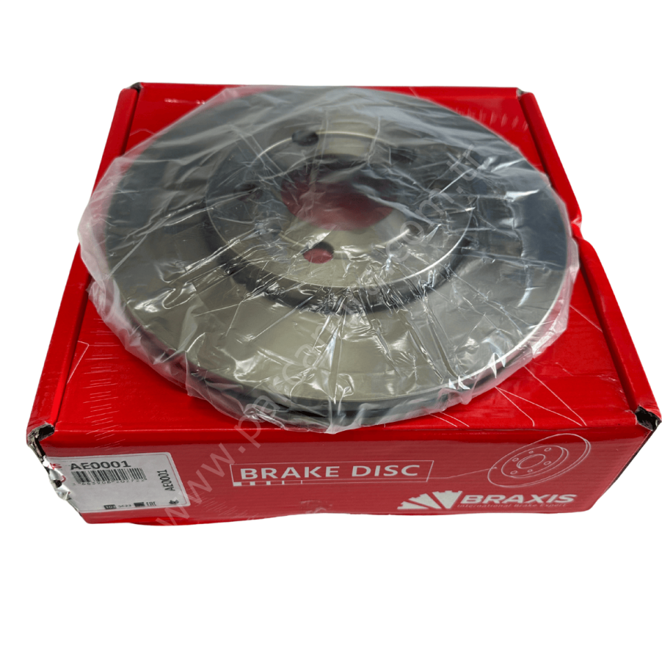Ön Fren Diski- VW Golf IV 97 > , Golf V 03>,  Bora 98> , Polo III 94> , Polo IV 01> , Fox 05>  BRAXIS AE0001 / 1J0615301C