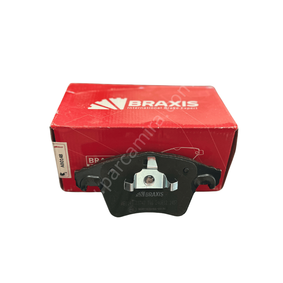 Ön Fren Balatası (Kablolu) -(17 inç )  VW Transporter T5 03>09 BRAXIS AB0148 / 7H0698151A