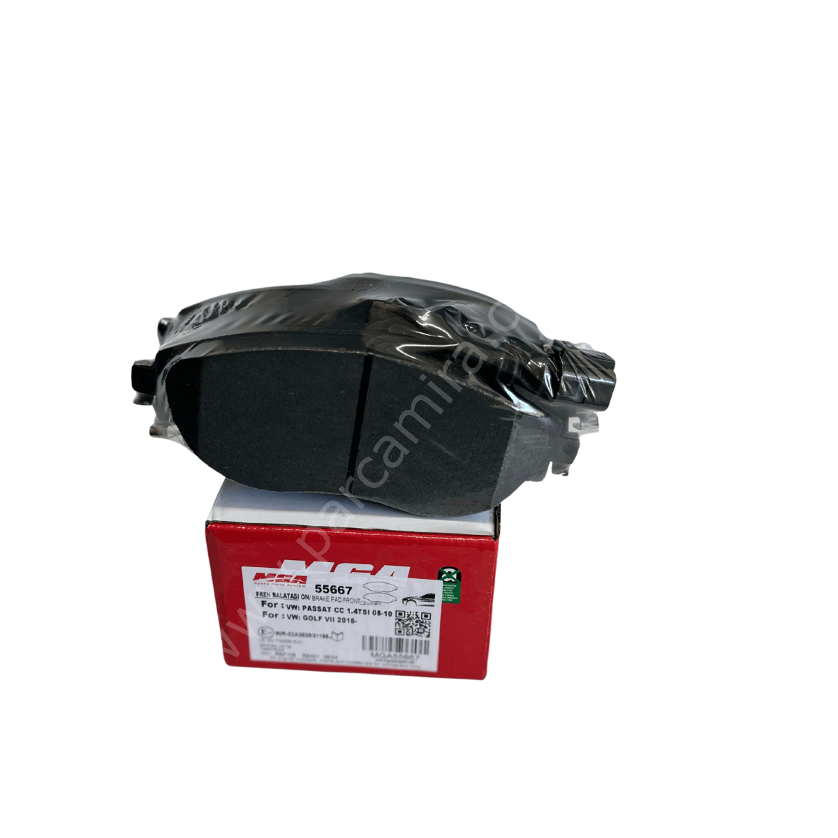 Ön Fren Balatası Kablolu - VW Passat 11-15, Sharan 11- , Seat Alhambra (2011-) MGA-55667 / 3C0698151E