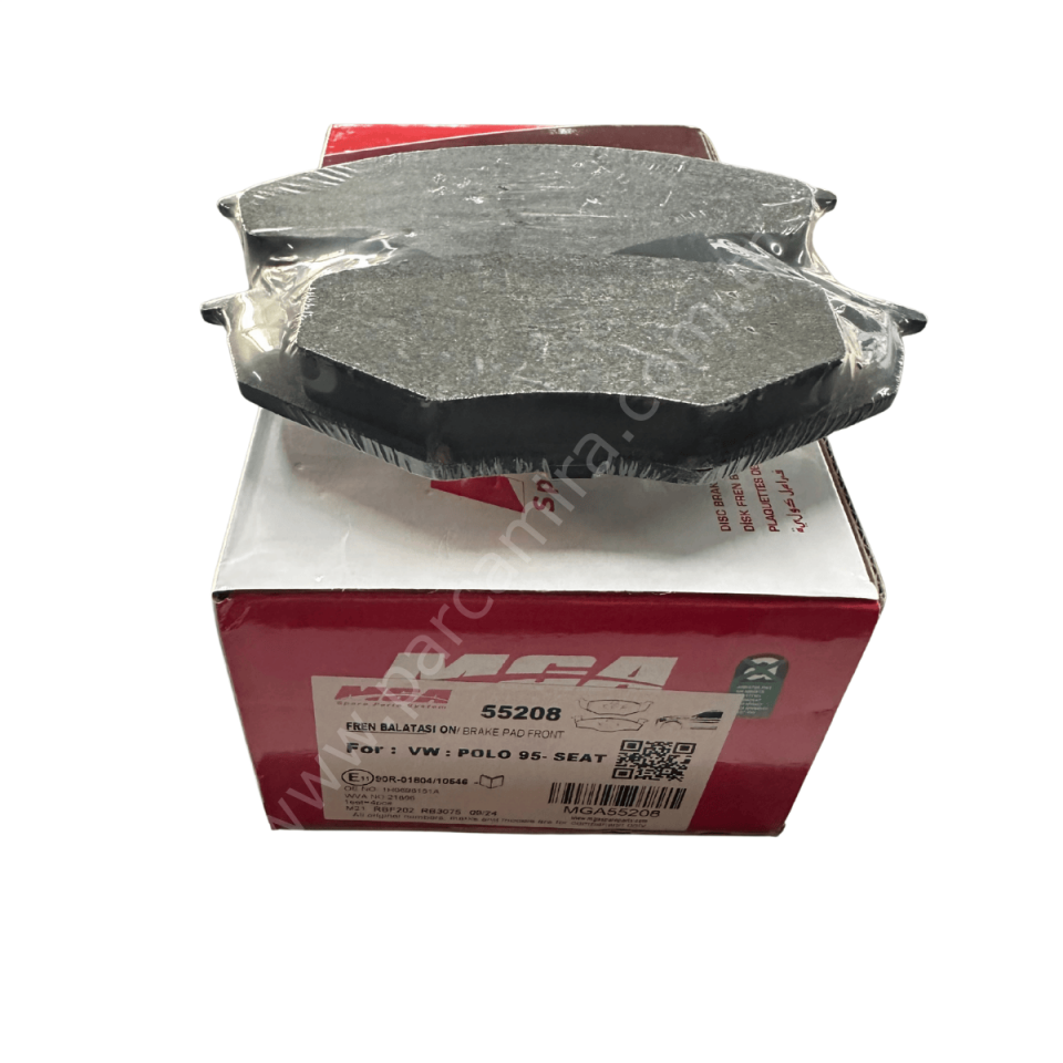 Ön Fren Balatası Kablosuz - VW Polo 95-10 , Skoda Fabia 00-10 MGA 55208 / 6NO698151
