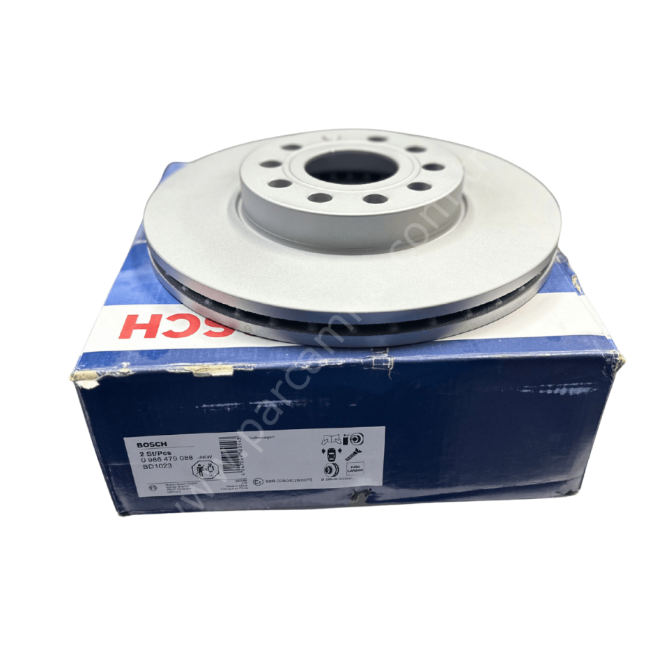 Ön Fren Diski -288×25 5×112 - VW Caddy 04- , Golf 04- , Audi A3 04 , Seat Leon 06- , Skoda Octavia 04- , BOSCH 0986479088 /5C0615301A